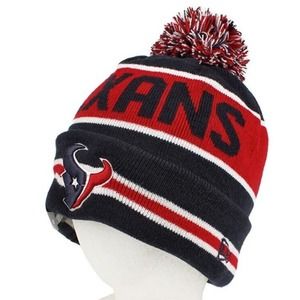 NEW NFL Houston Texans Coach Pom Beanie MI2